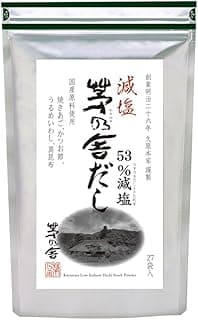 減塩茅乃舎だし