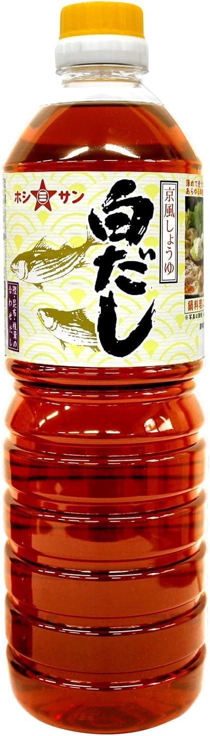 ホシサン だし醤油 白だし